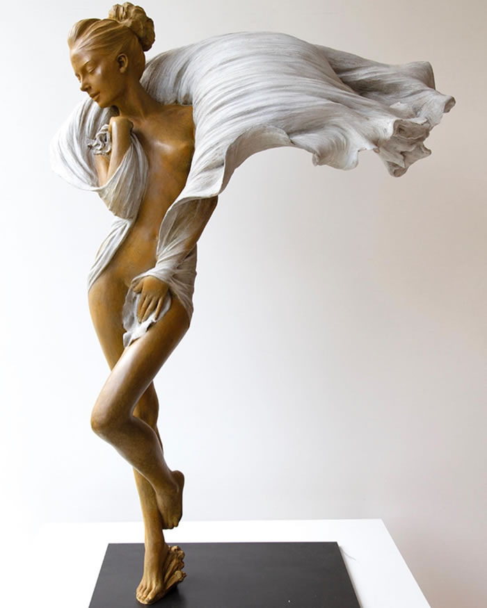 Bronze Sculptures Of Women By Luo Li Rong