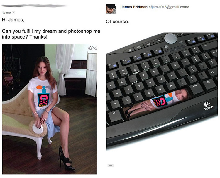 Funny Photoshop Edits By James Fridman