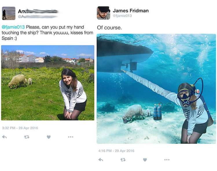 Funny Photoshop Edits By James Fridman