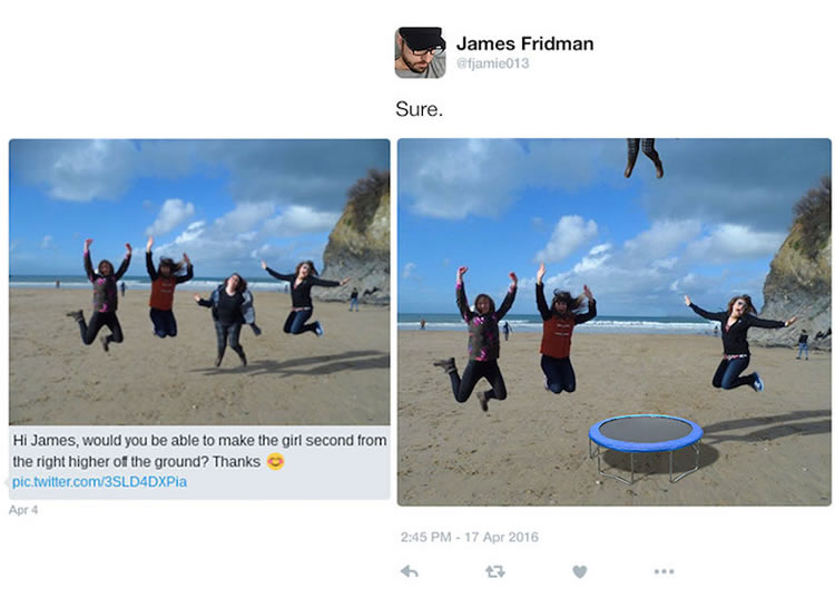 Funny Photoshop Edits By James Fridman