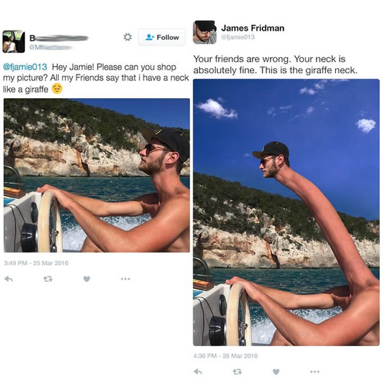 Funny Photoshop Edits By James Fridman