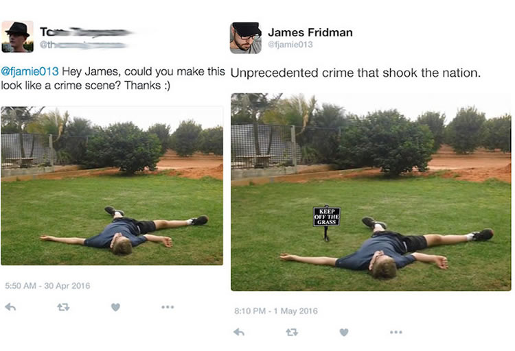 Funny Photoshop Edits By James Fridman