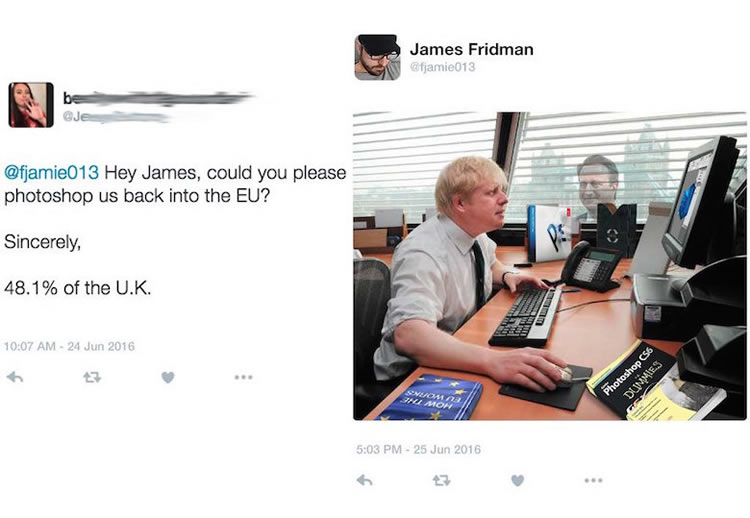 Funny Photoshop Edits By James Fridman