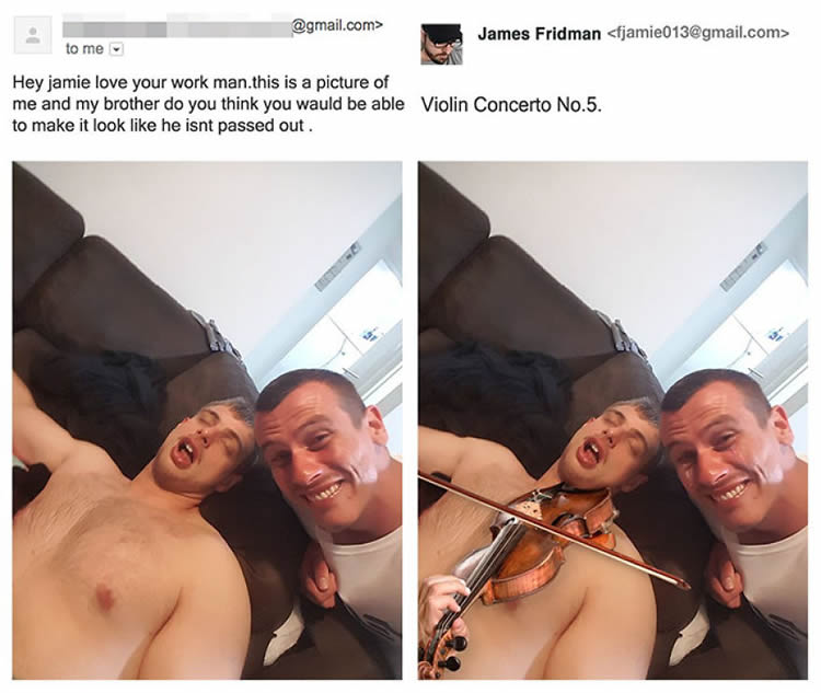 Funny Photoshop Edits By James Fridman