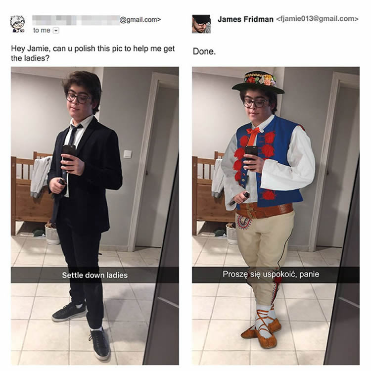 Funny Photoshop Edits By James Fridman