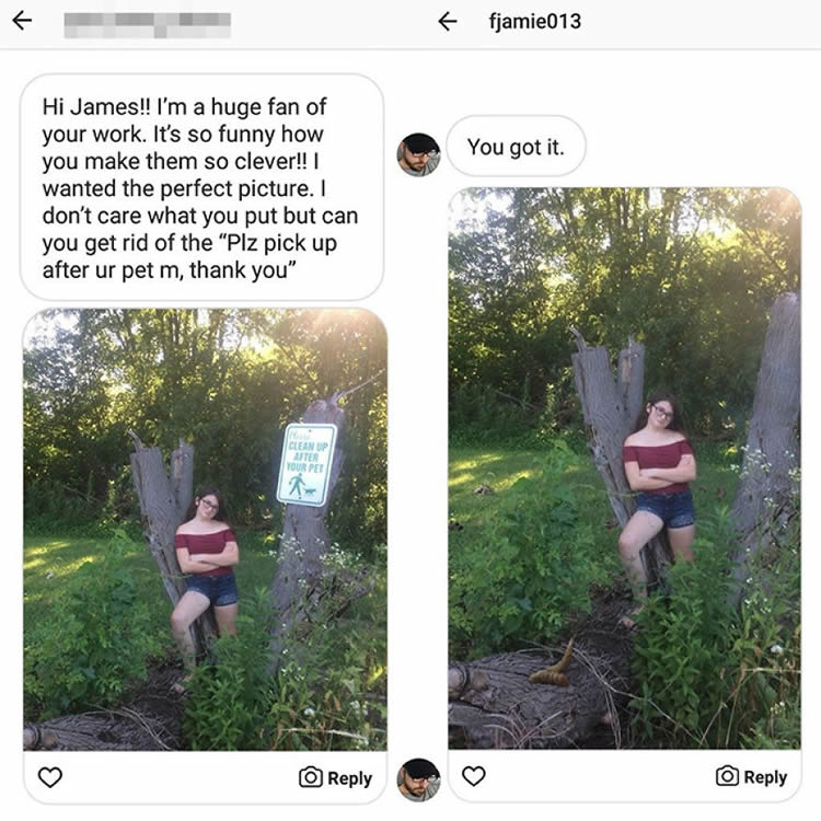 Funny Photoshop Edits By James Fridman