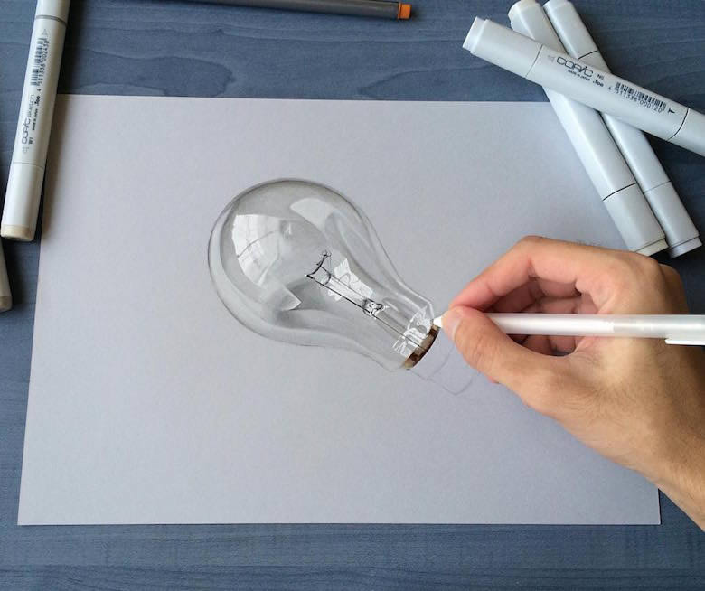 Hyper-Realistic 3D Drawings By Sushant S Rane