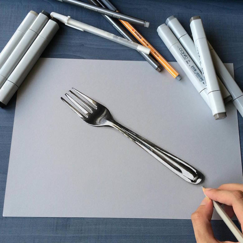 Hyper-Realistic 3D Drawings By Sushant S Rane