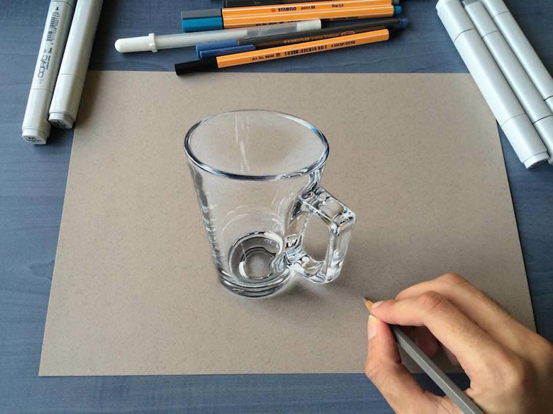 Hyper-Realistic 3D Drawings By Sushant S Rane