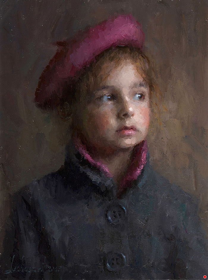 Portrait Oil Paintings By Damian Lechoszest