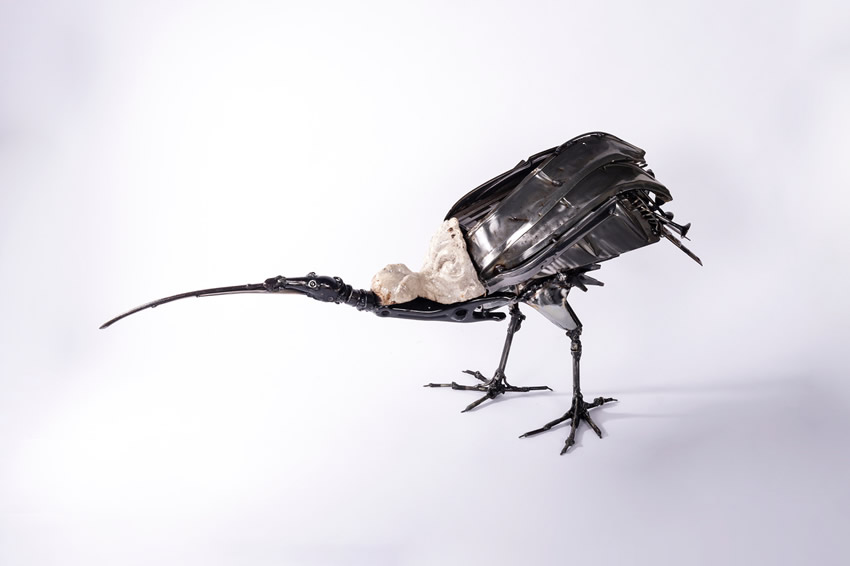 Scrap Metal Sculptures by James Corbett