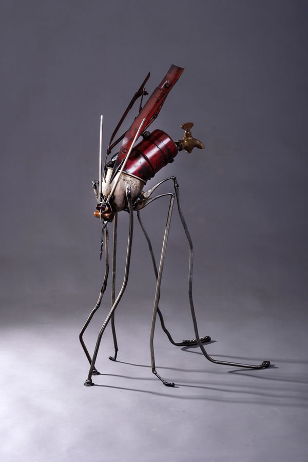 Scrap Metal Sculptures by James Corbett