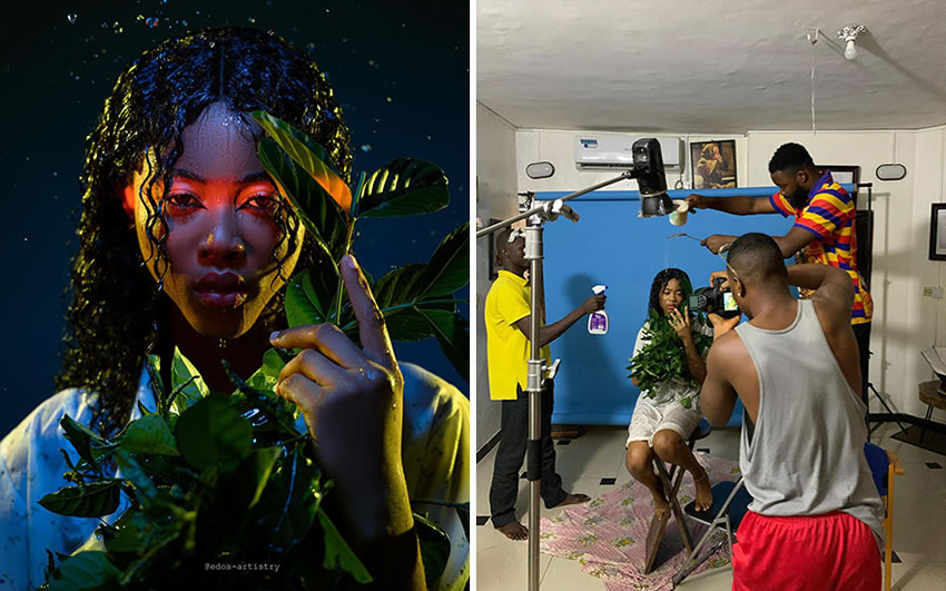 Behind The Scene Photos by Ibor Edosa Victor