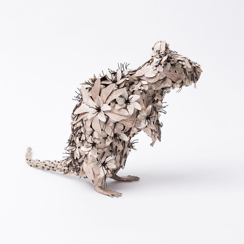 Metallic Animal Sculptures By Taiichiro Yoshida