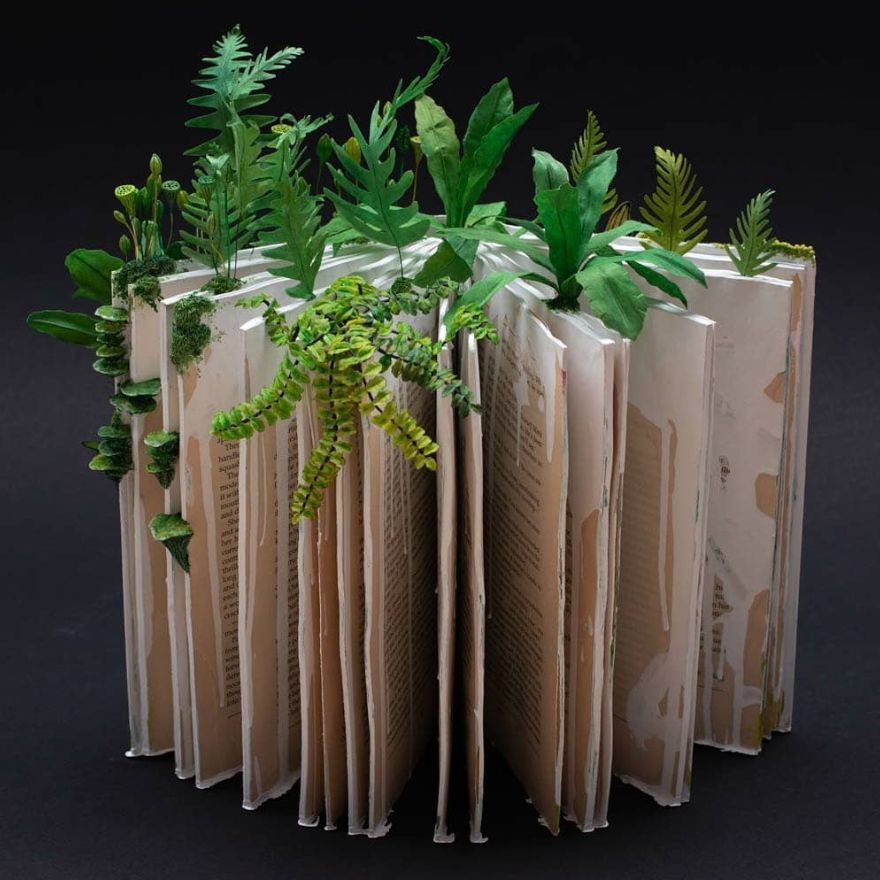 Miniature Ecosystem Sculptures by Stephanie Kilgast