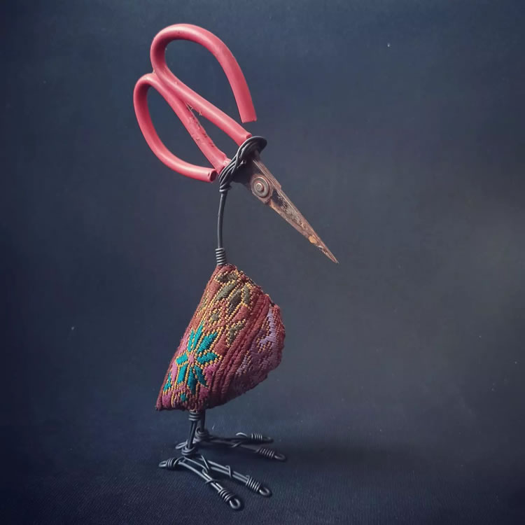 Quirky creatures Made From Scrap Metal By Mohsen Heydari Yeganeh