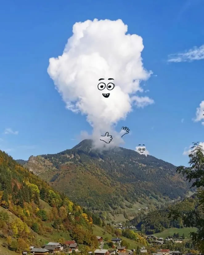 Funny Doodles Of Clouds By Chris Judge