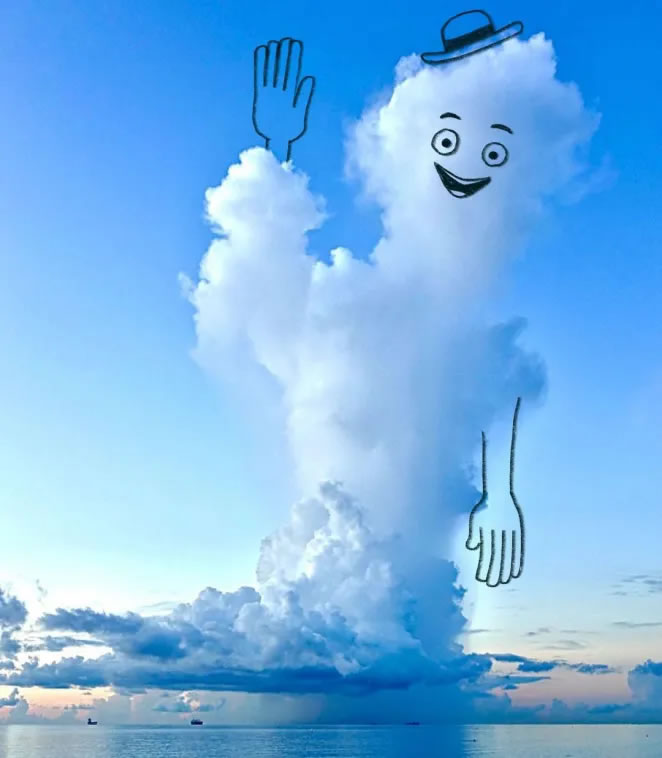 Funny Doodles Of Clouds By Chris Judge