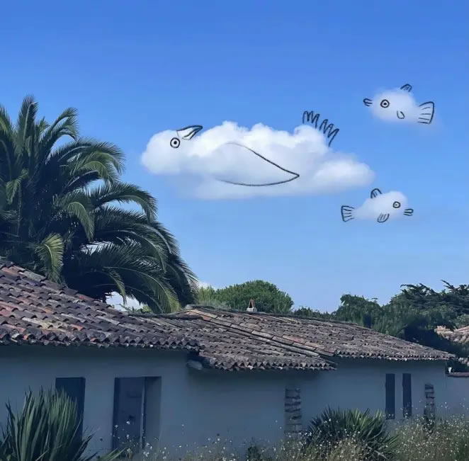 Funny Doodles Of Clouds By Chris Judge