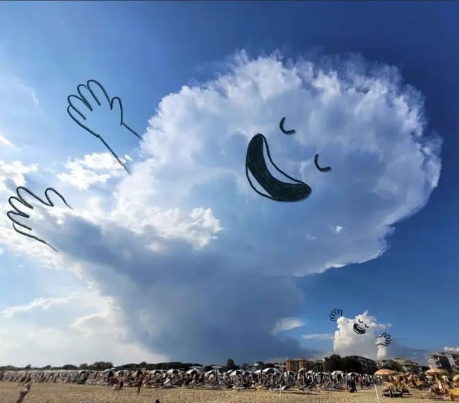 Funny Doodles Of Clouds By Chris Judge