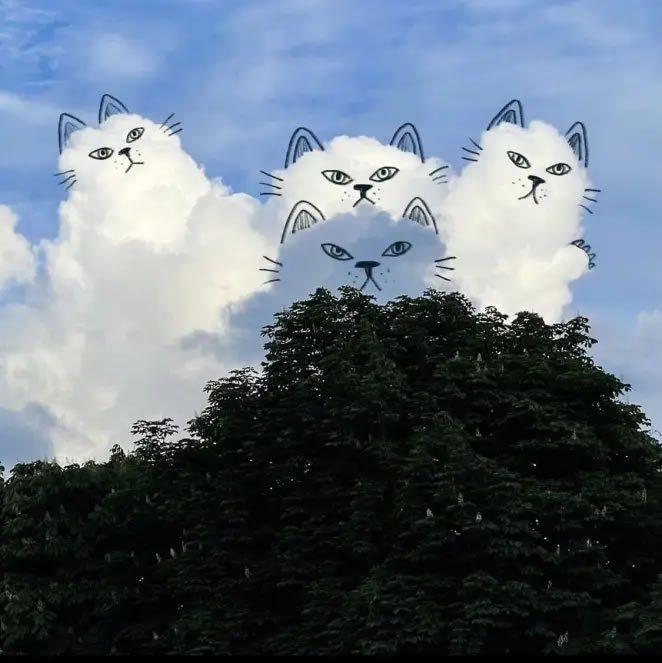 Funny Doodles Of Clouds By Chris Judge