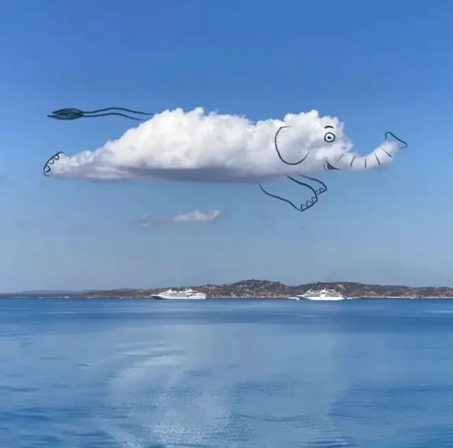 Funny Doodles Of Clouds By Chris Judge