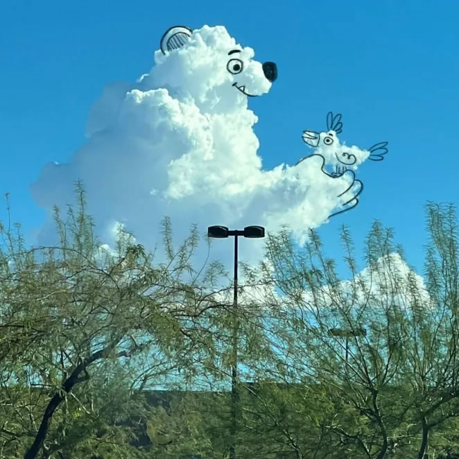 Funny Doodles Of Clouds By Chris Judge