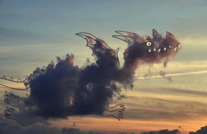 Funny Doodles Of Clouds By Chris Judge