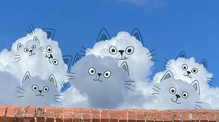 Funny Doodles Of Clouds By Chris Judge