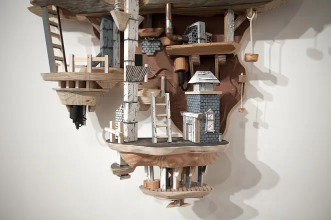 Cities Drawings And Sculptures By Luke O’Sullivan