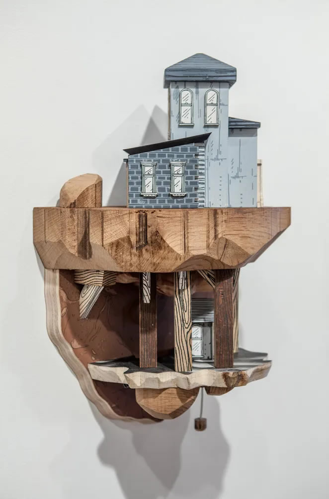 Cities Drawings And Sculptures By Luke O’Sullivan