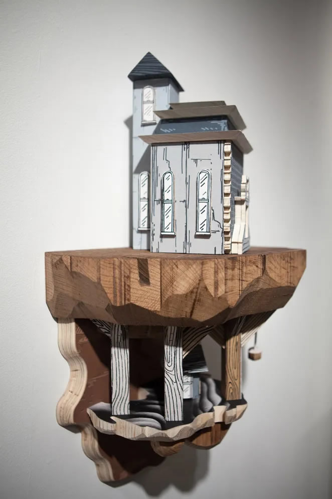 Cities Drawings And Sculptures By Luke O’Sullivan