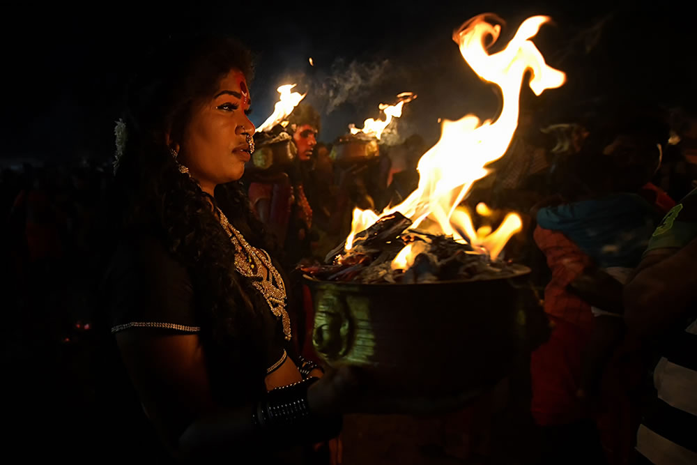 Dussehra At Kulasai Mutharamman Temple By Avra Ghosh