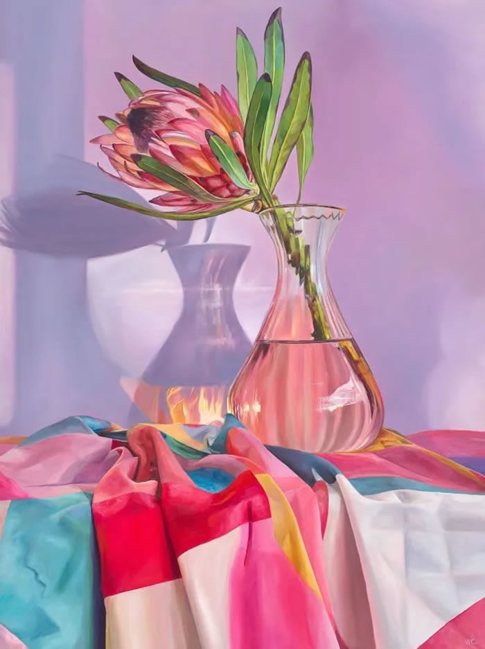 Hyper-Realistic Still Life Paintings By Wanda Comrie