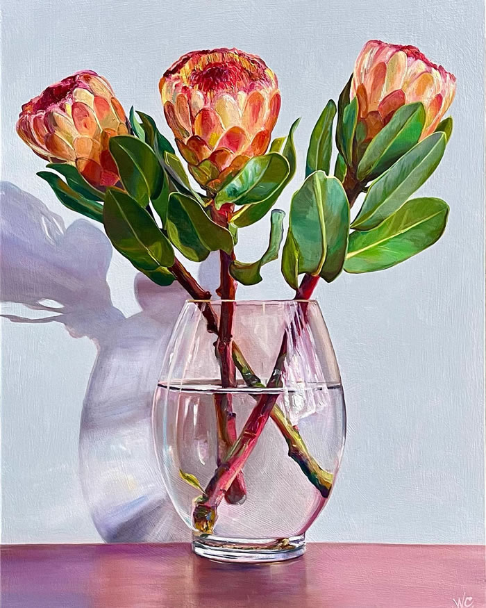 Hyper-Realistic Still Life Paintings By Wanda Comrie