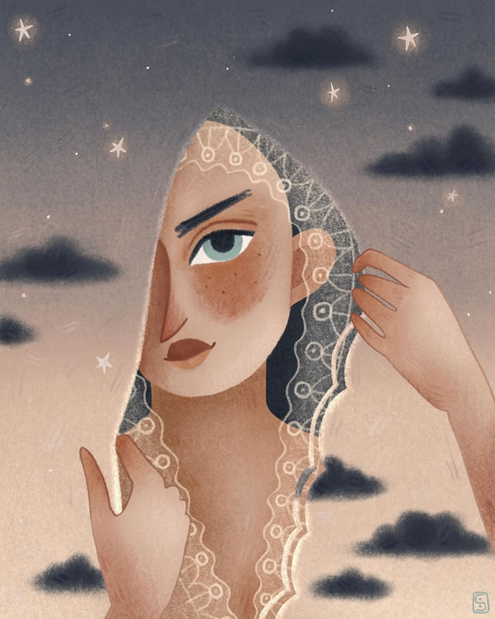 Magical Illustrations By Saraja Cesarini