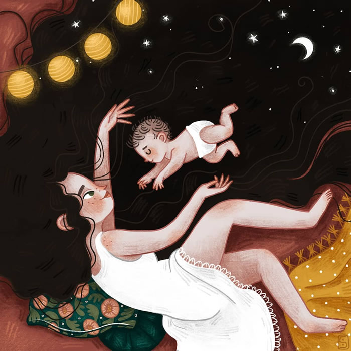 Magical Illustrations By Saraja Cesarini