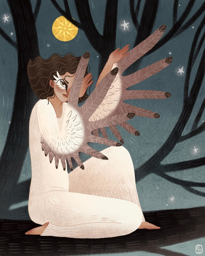 Magical Illustrations By Saraja Cesarini