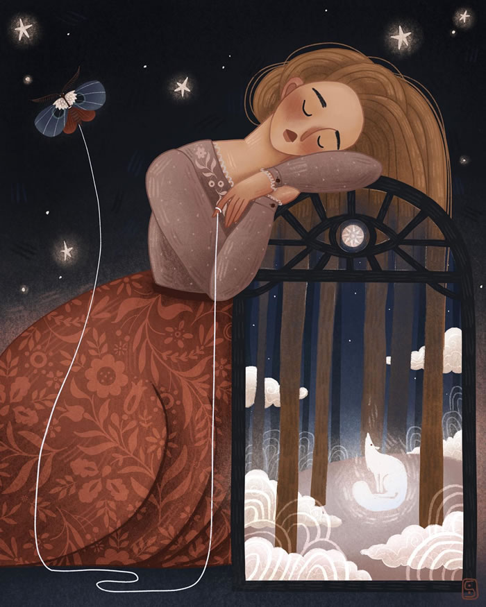 Magical Illustrations By Saraja Cesarini