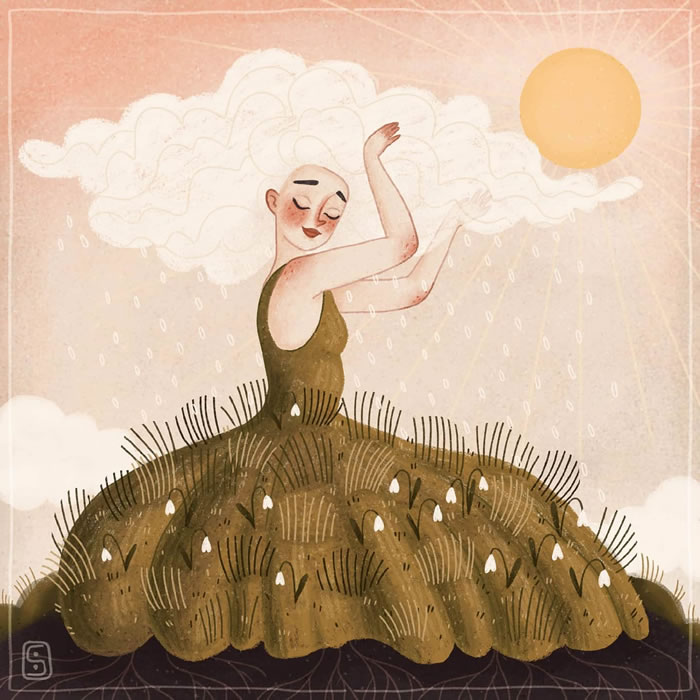 Magical Illustrations By Saraja Cesarini