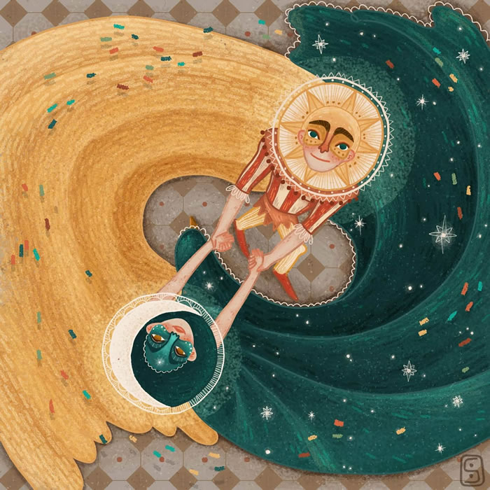 Magical Illustrations By Saraja Cesarini