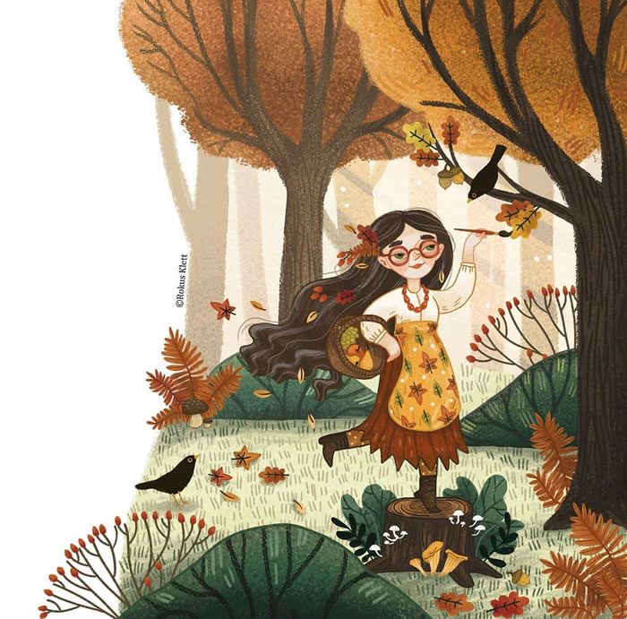 Magical Illustrations By Saraja Cesarini