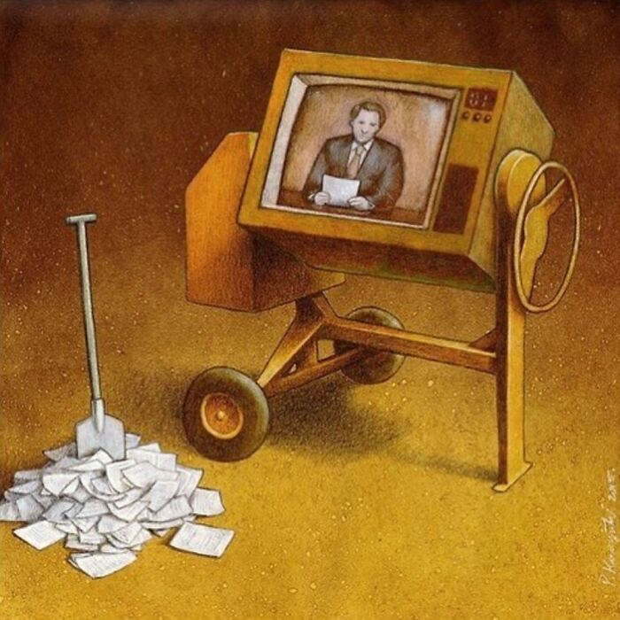 Satirical Illustrations About Society By Pawel Kuczynski