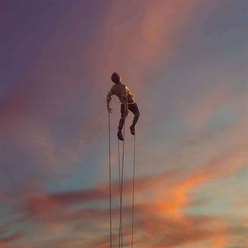 Surreal Self-Portraits By Karl Roberts