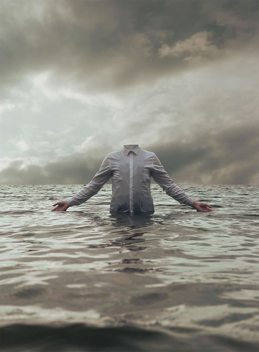 Surreal Self-Portraits By Karl Roberts