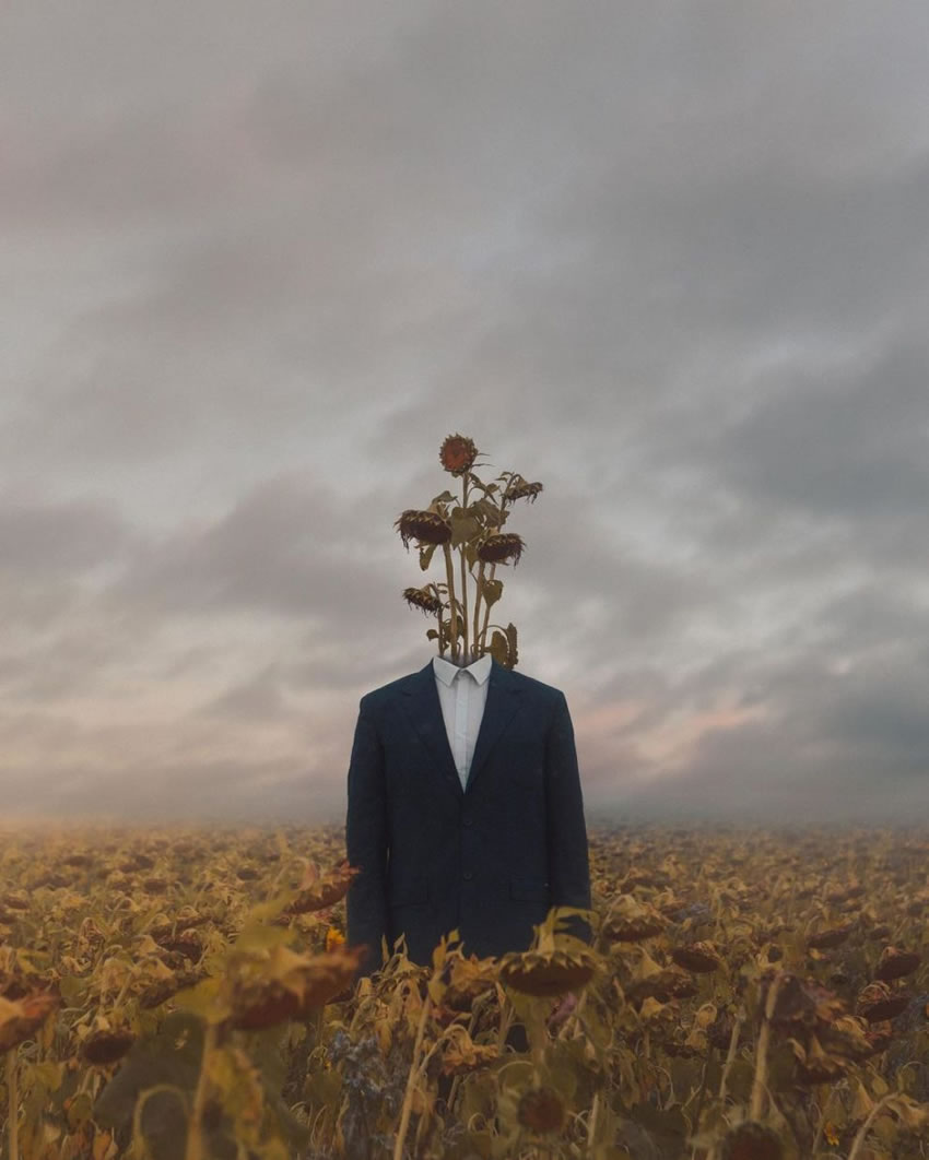 Surreal Self-Portraits By Karl Roberts