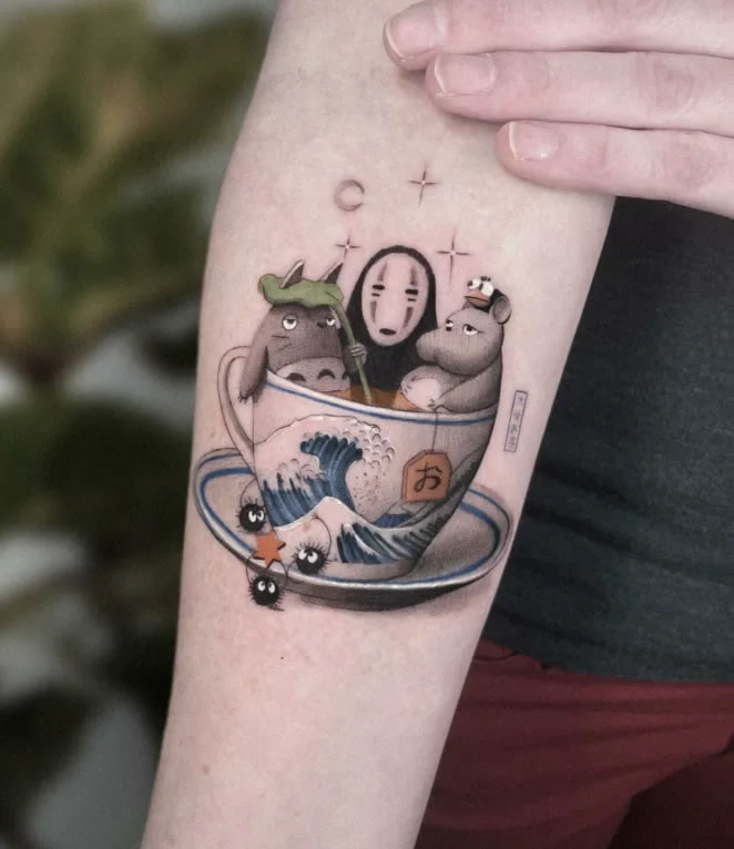 Three-dimensional tattoos by Kozo