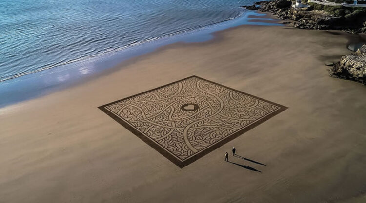 Giant Sand Drawings by Jben