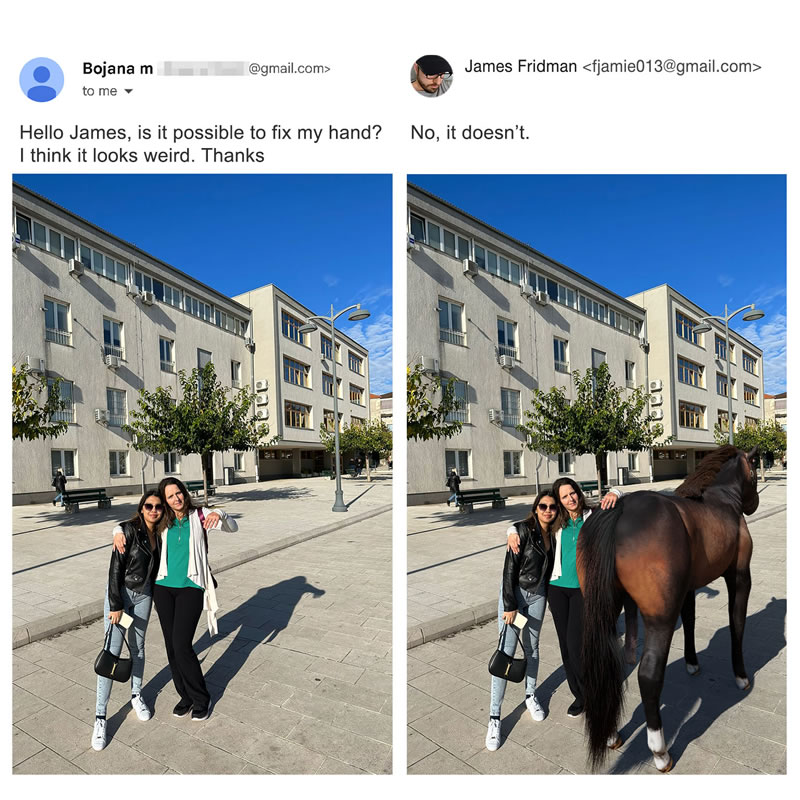 Funny Photoshop Edits By James Fridman