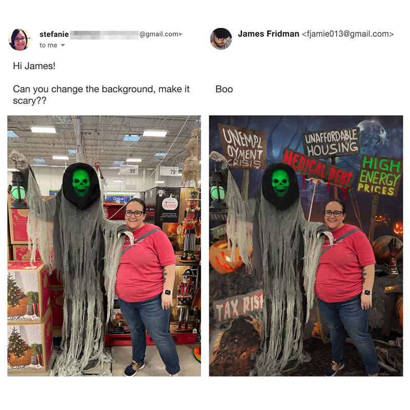 Funny Photoshop Edits By James Fridman